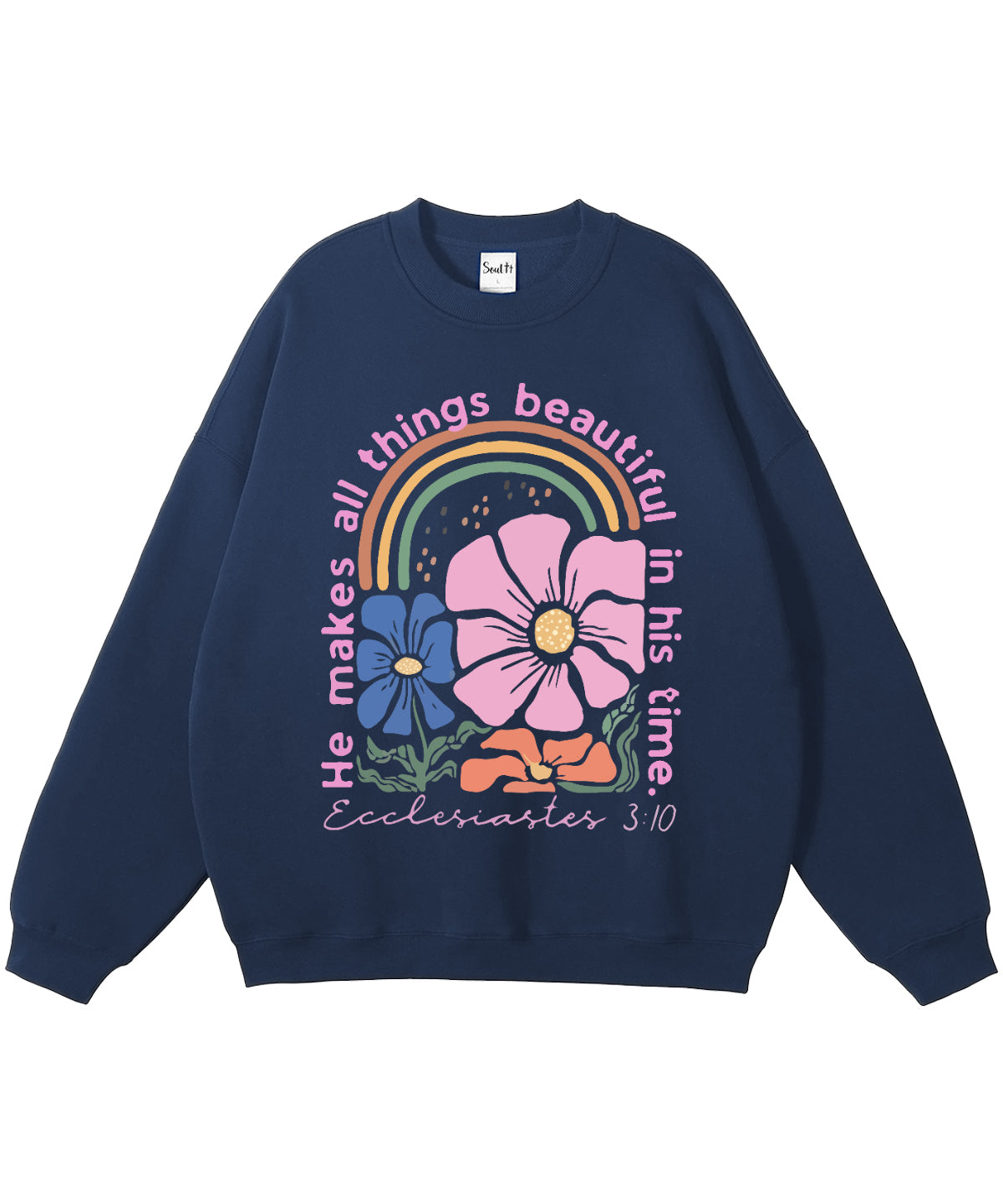 He Makes All Things Beautiful Cotton Christian Sweatshirt T-Shirts, Hoodie | CiraTrend.com (Image 5)