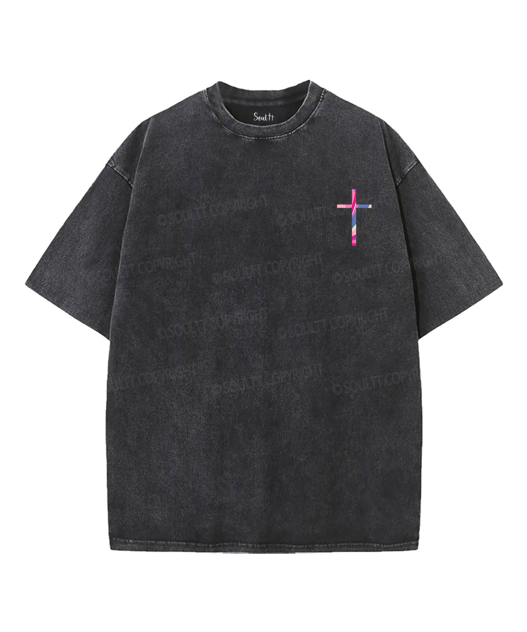 I Will Be With You Double Sided Unisex Washed Christian T-shirt Style035 Hoodie, Sweatshirt | CiraTrend.com (Image 5)