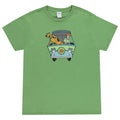 Scooby-Doo Mens Throwback Shirt, Shaggy, Velma Tee - Classic Front and Back Rubber Patch T-Shirt Hoodie, Sweatshirt (Image 1)