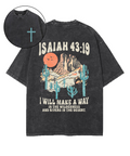 I Will Make Way Double Sided Washed Christian T-Shirts, Hoodie, Sweatshirt