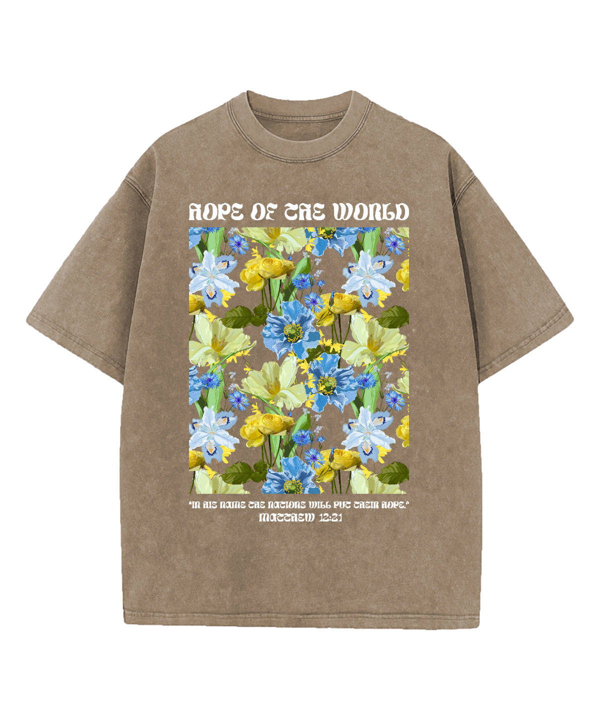 Hope World Washed Christian T-Shirts, Hoodie, Sweatshirt