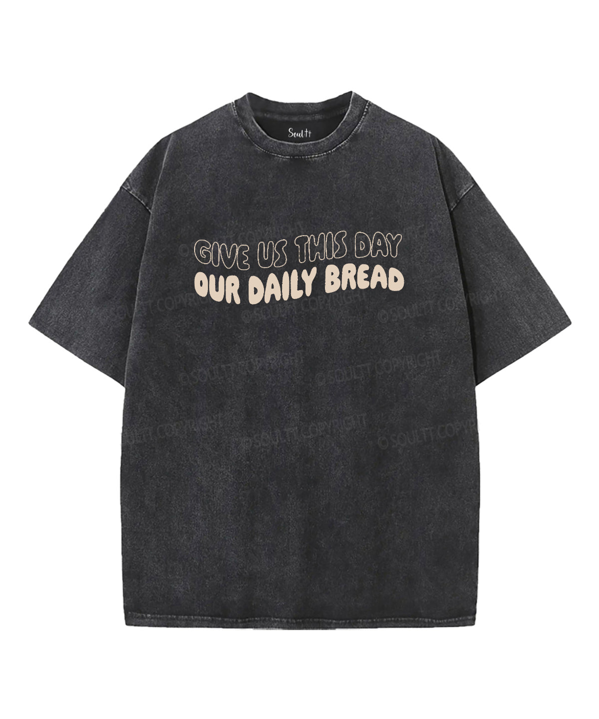 Give Us This Day Double Sided Washed Christian T-Shirts, Hoodie, Sweatshirt