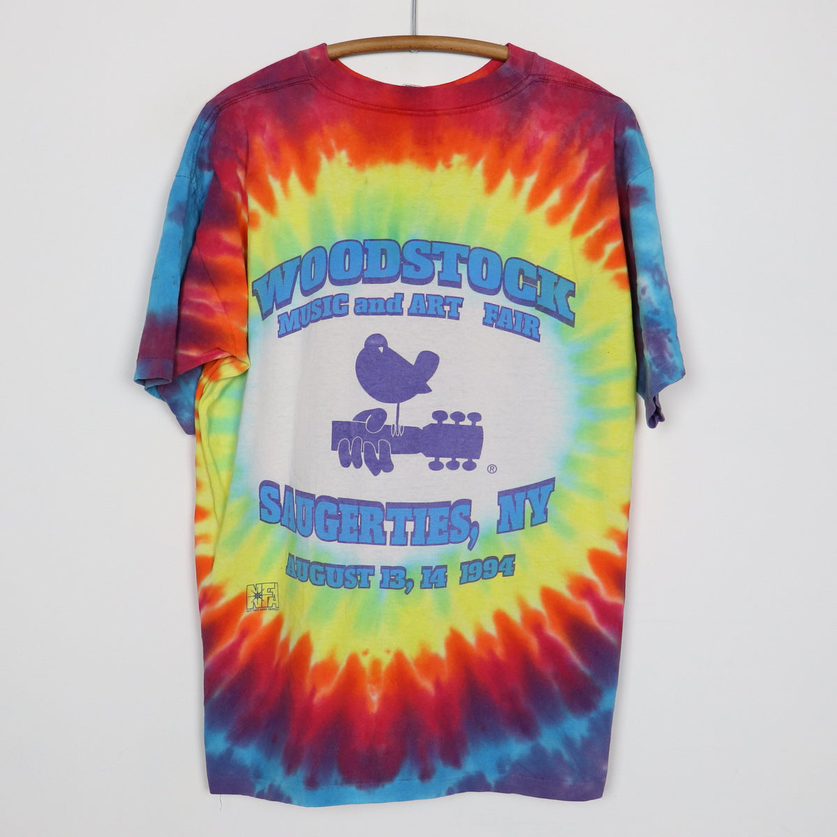 1994 Woodstock Concert Tie Dye Shirt Style001