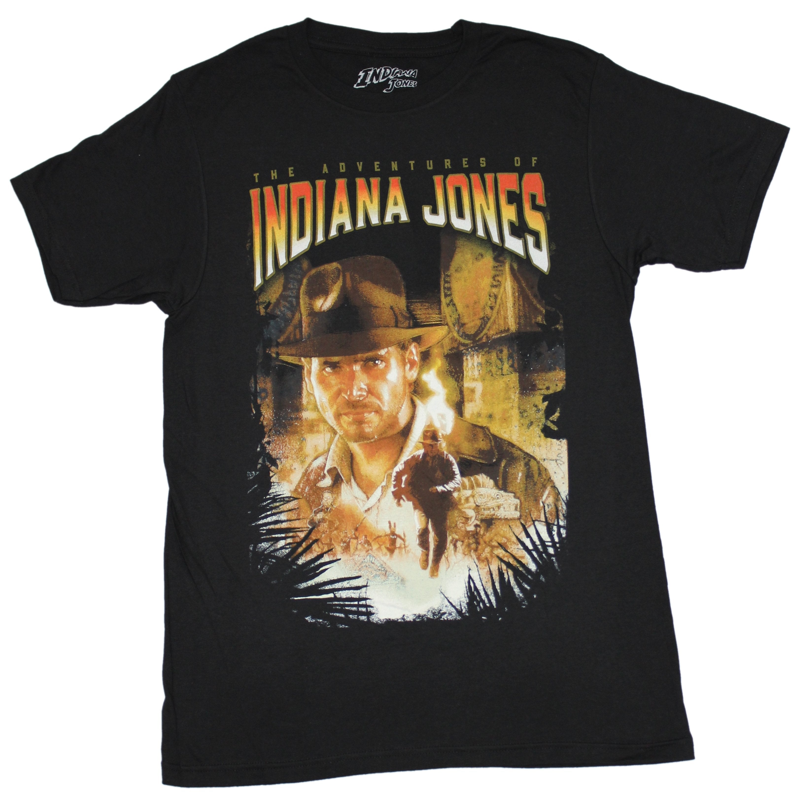 Indiana Jones Mens T-Shirt - The Adventures Photo Collage Hoodie, Sweatshirt | CiraTrend.com