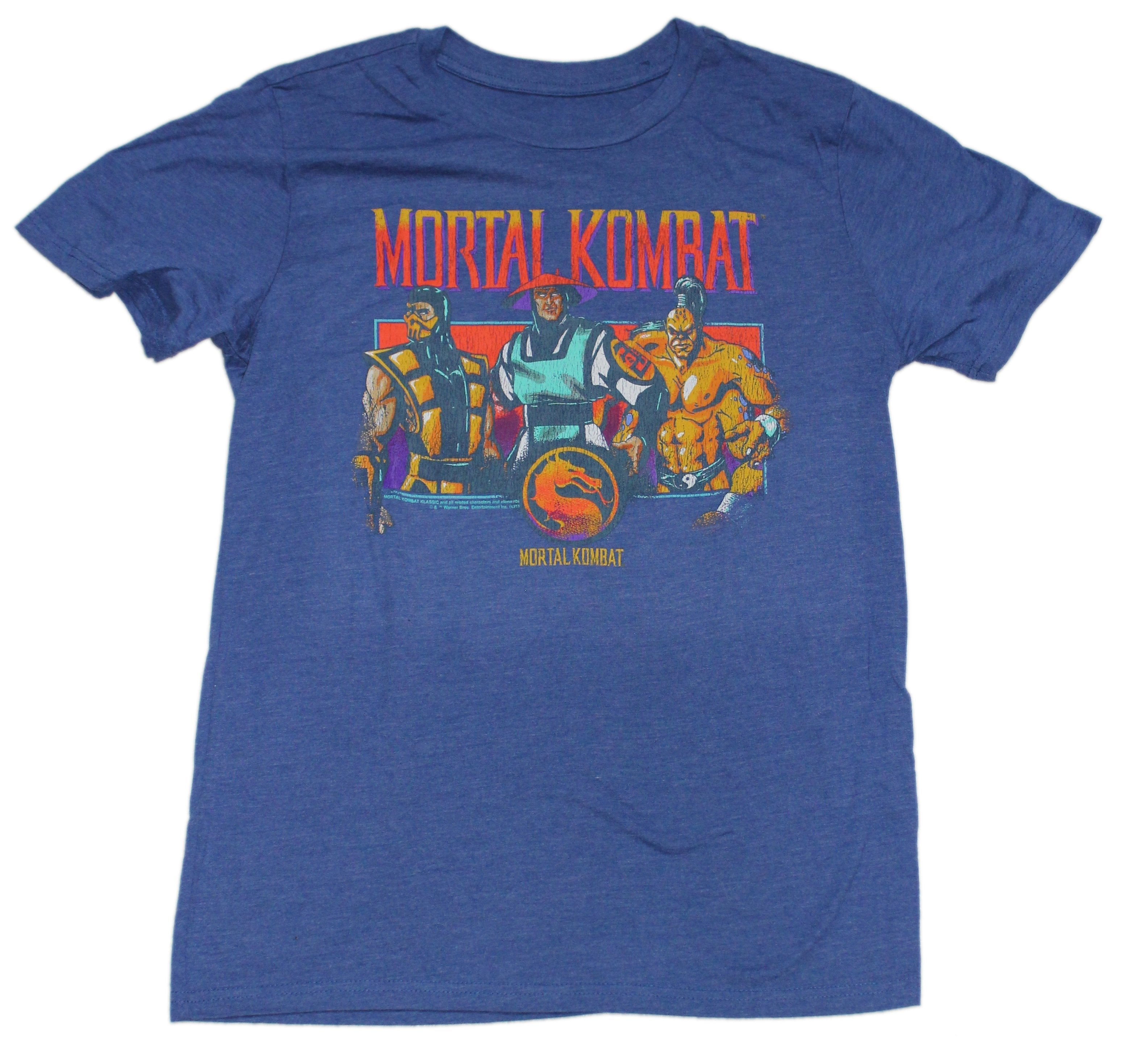Mortal Kombat Mens T-shirt - Raiden Goro Scorpion Under Logo Hoodie, Sweatshirt | CiraTrend.com