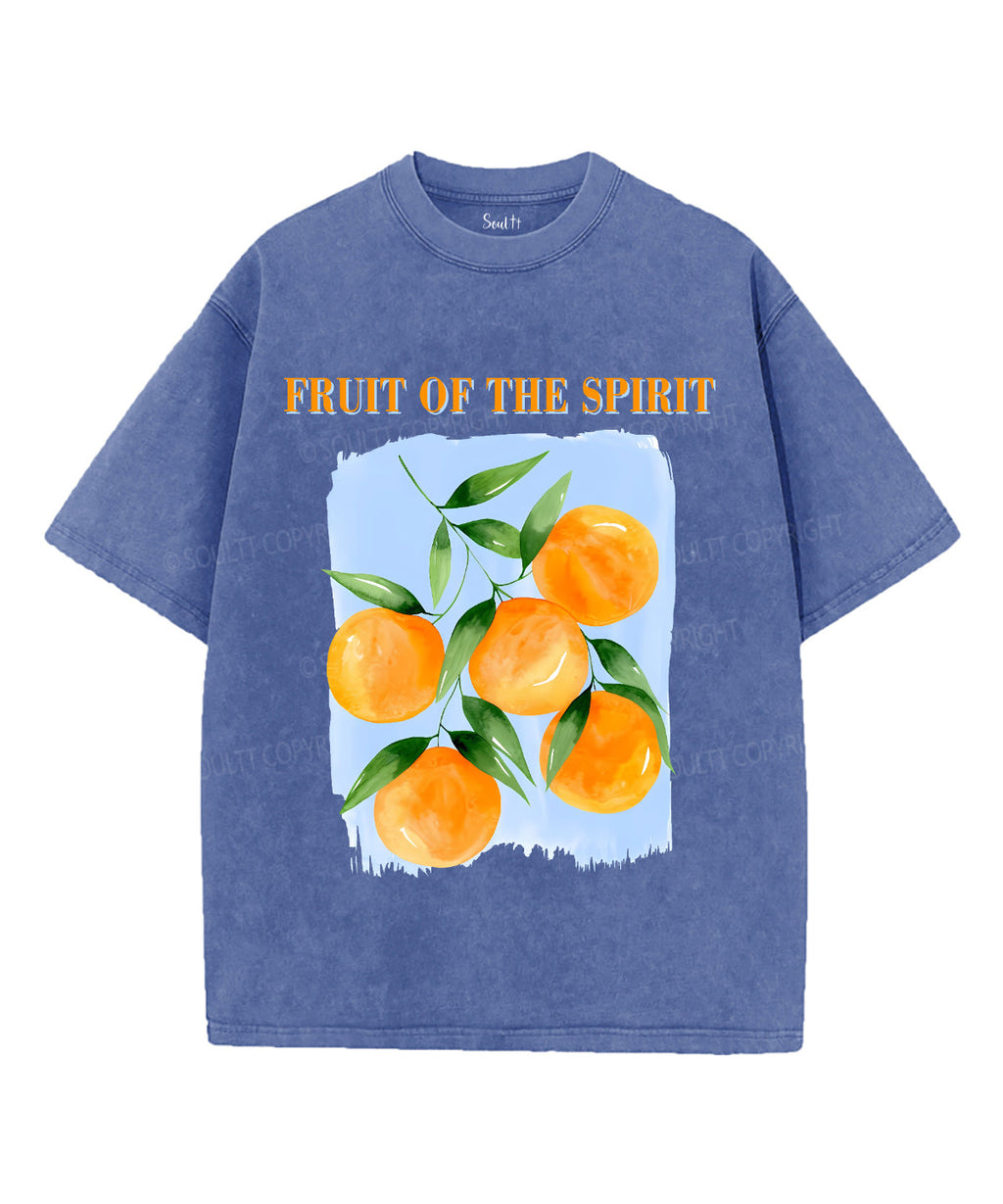 Fruit Of The Spirit Unisex Washed Christian T-shirt Style005 Hoodie, Sweatshirt | CiraTrend.com (Image 3)