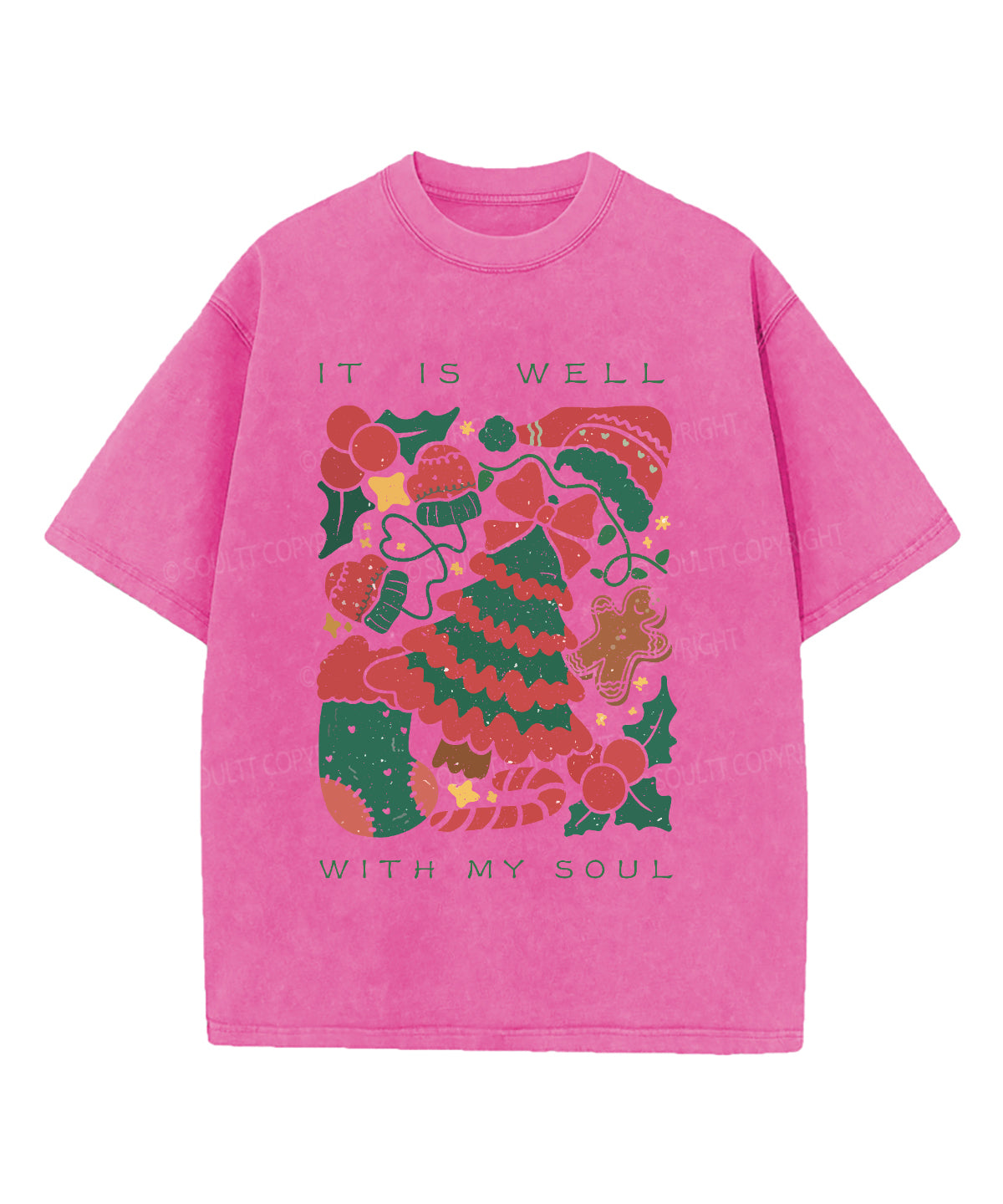 It Is Well With My Soul Washed Christian T-shirt Style021 Hoodie, Sweatshirt | CiraTrend.com (Image 3)