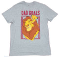 The Lion King Mens T-Shirt -  Dad Goals Simba & Mufasa Box Hoodie, Sweatshirt | CiraTrend.com