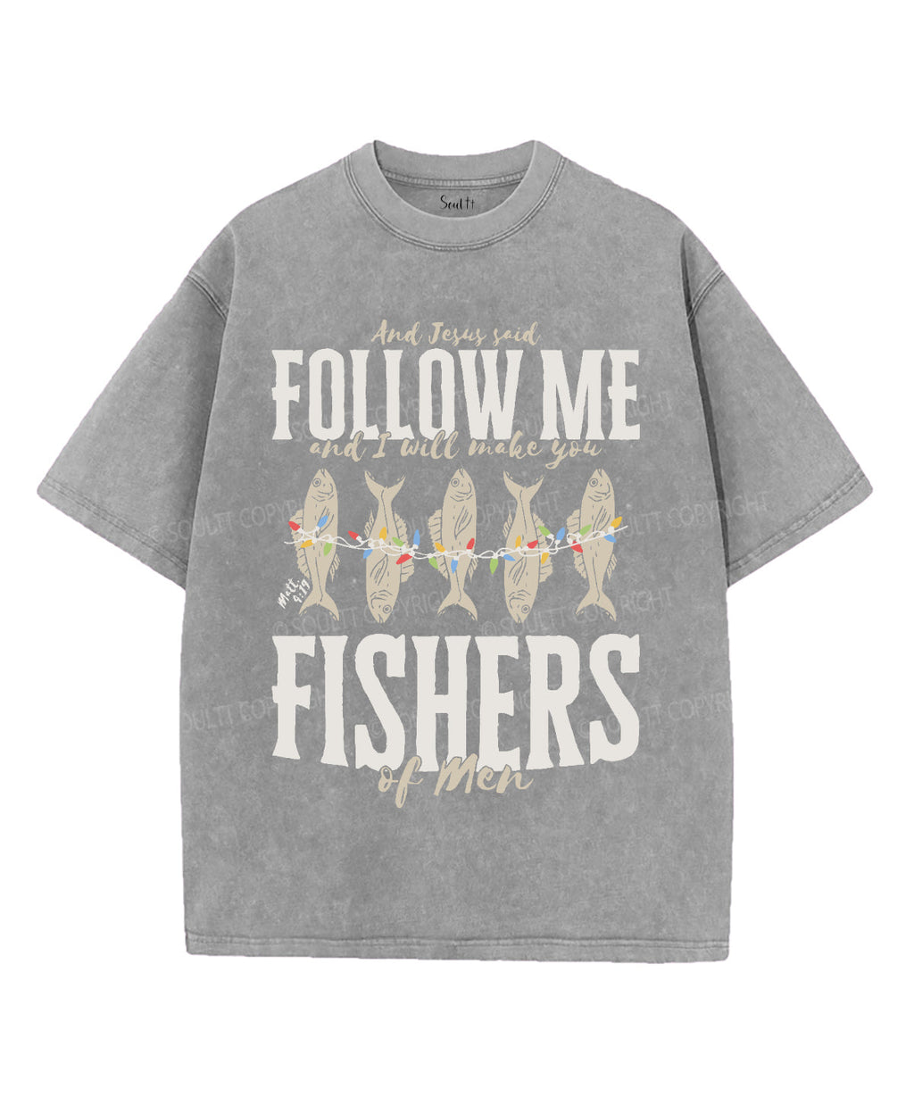 Follow Me Washed Christian T-shirt Hoodie, Sweatshirt | CiraTrend.com (Image 4)