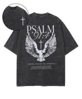 Under His Wings Double Sided Unisex Washed Christian T-shirt Style002 Hoodie, Sweatshirt | CiraTrend.com (Image 1)