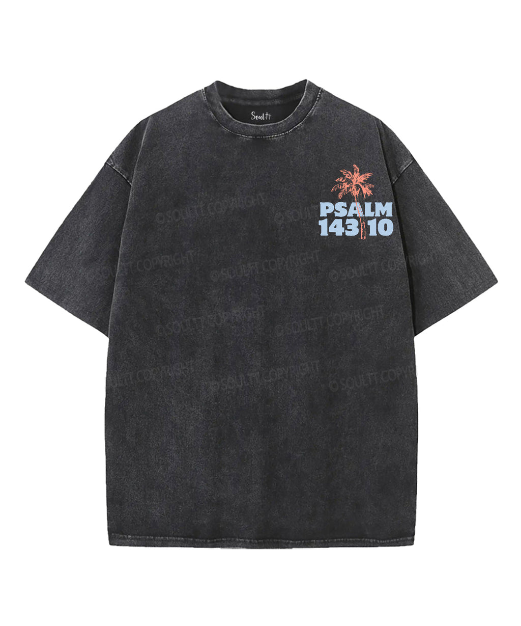 Spirit Lead Me Double Sided Unisex Washed Christian T-shirt Hoodie, Sweatshirt | CiraTrend.com (Image 4)