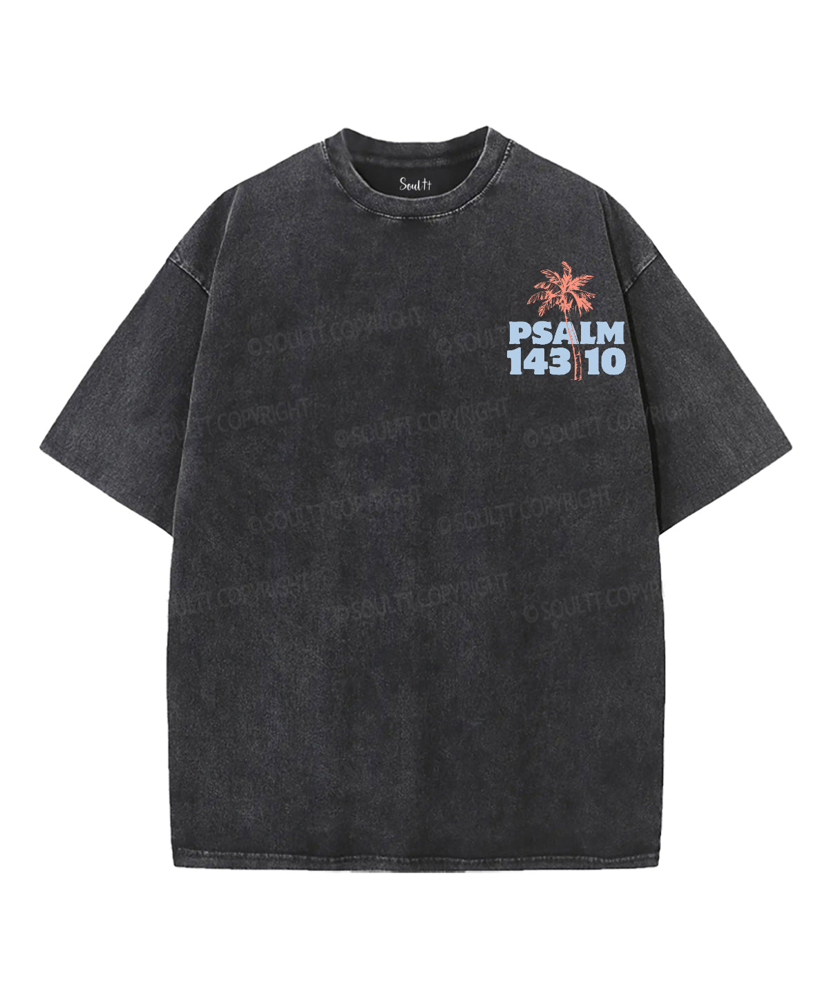 Spirit Lead Me Double Sided Unisex Washed Christian T-shirt Hoodie, Sweatshirt | CiraTrend.com (Image 4)