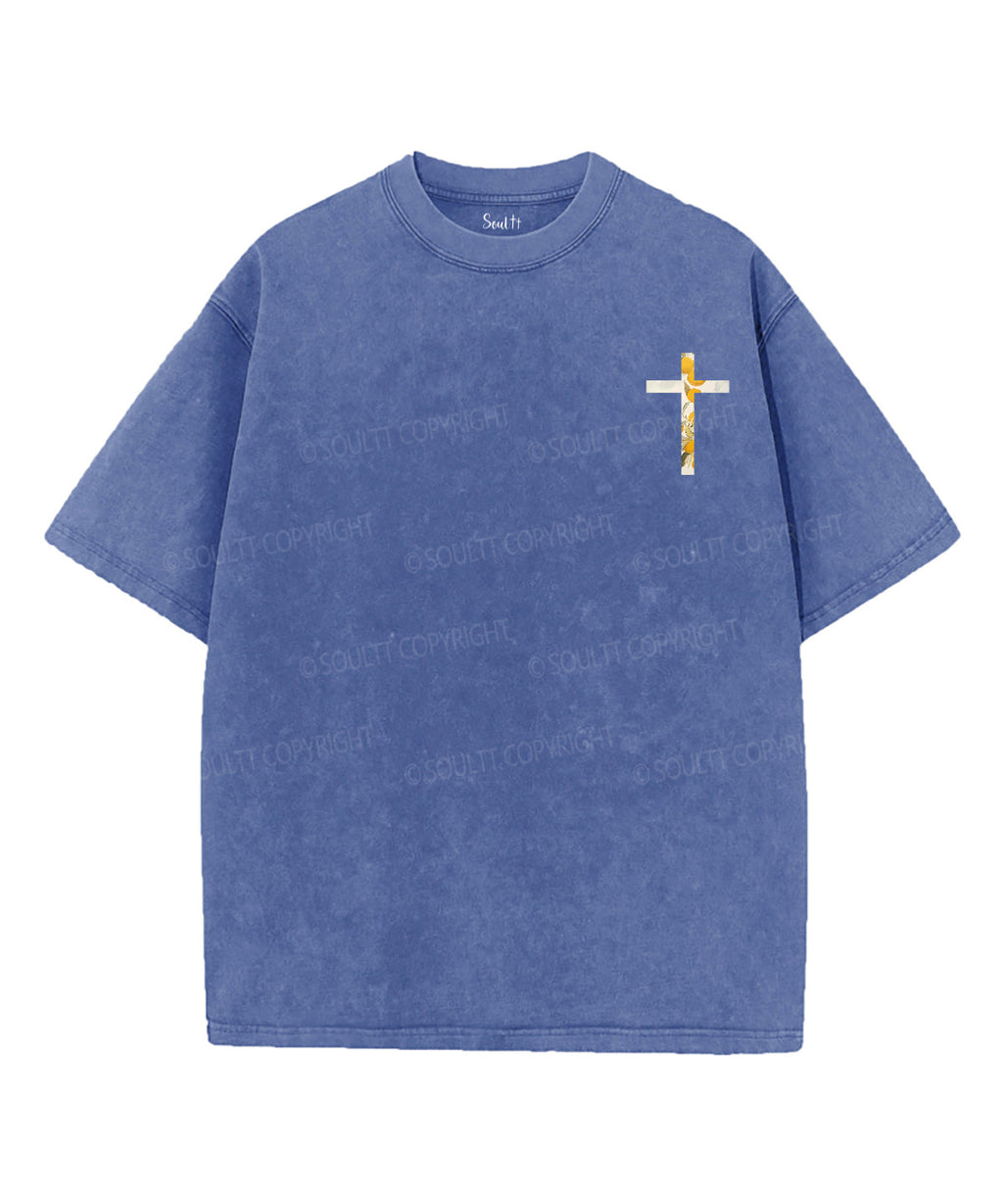 Fruit Of The Spirit Double Sided Unisex Washed Christian T-shirt Style020 Hoodie, Sweatshirt | CiraTrend.com (Image 3)