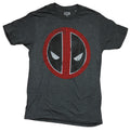 Deadpool Mens T-Shirt - Distressed Red White Black slant Eye Logo Hoodie, Sweatshirt | CiraTrend.com