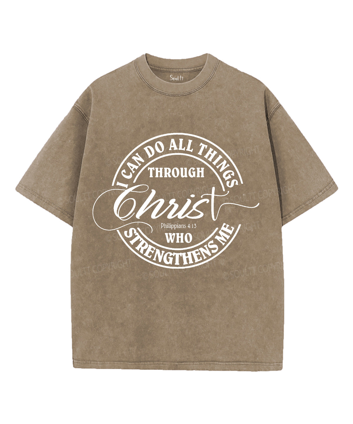 I Can Do All Things Washed Christian T-shirt Style001 Hoodie, Sweatshirt | CiraTrend.com (Image 4)