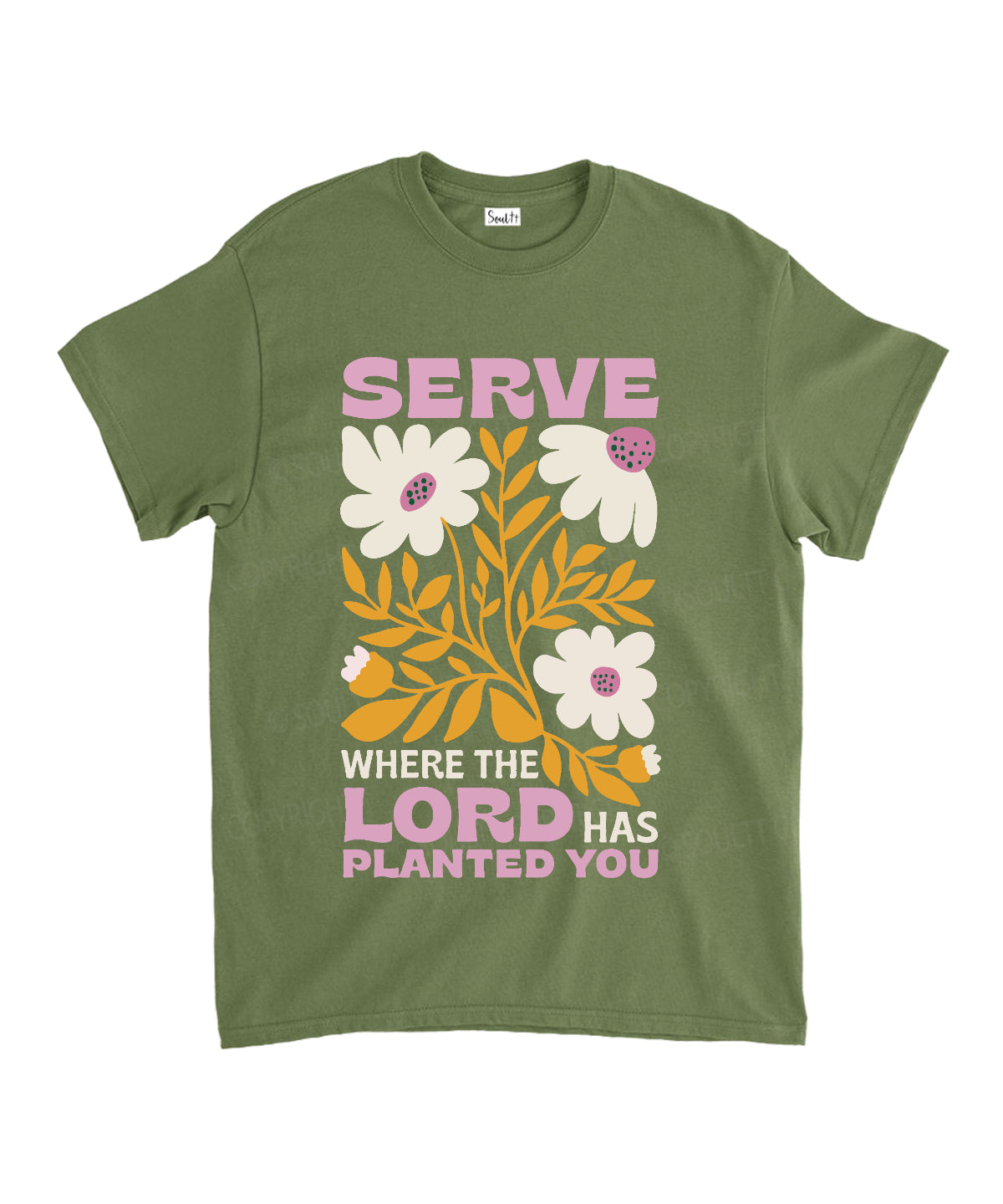 Serve Where The Lord Has Planted Unisex Cotton Christian T-Shirt Hoodie, Sweatshirt | CiraTrend.com (Image 5)