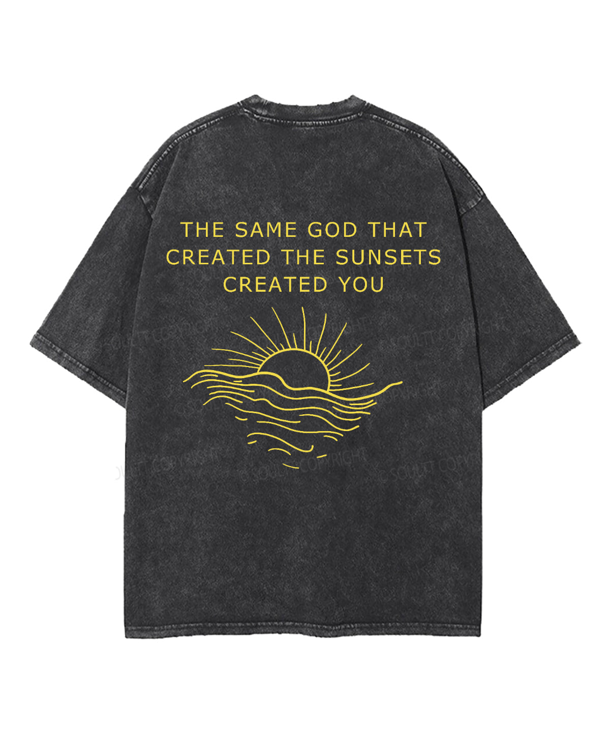 The Same God Double Sided Washed Christian T-shirt Hoodie, Sweatshirt | CiraTrend.com (Image 5)