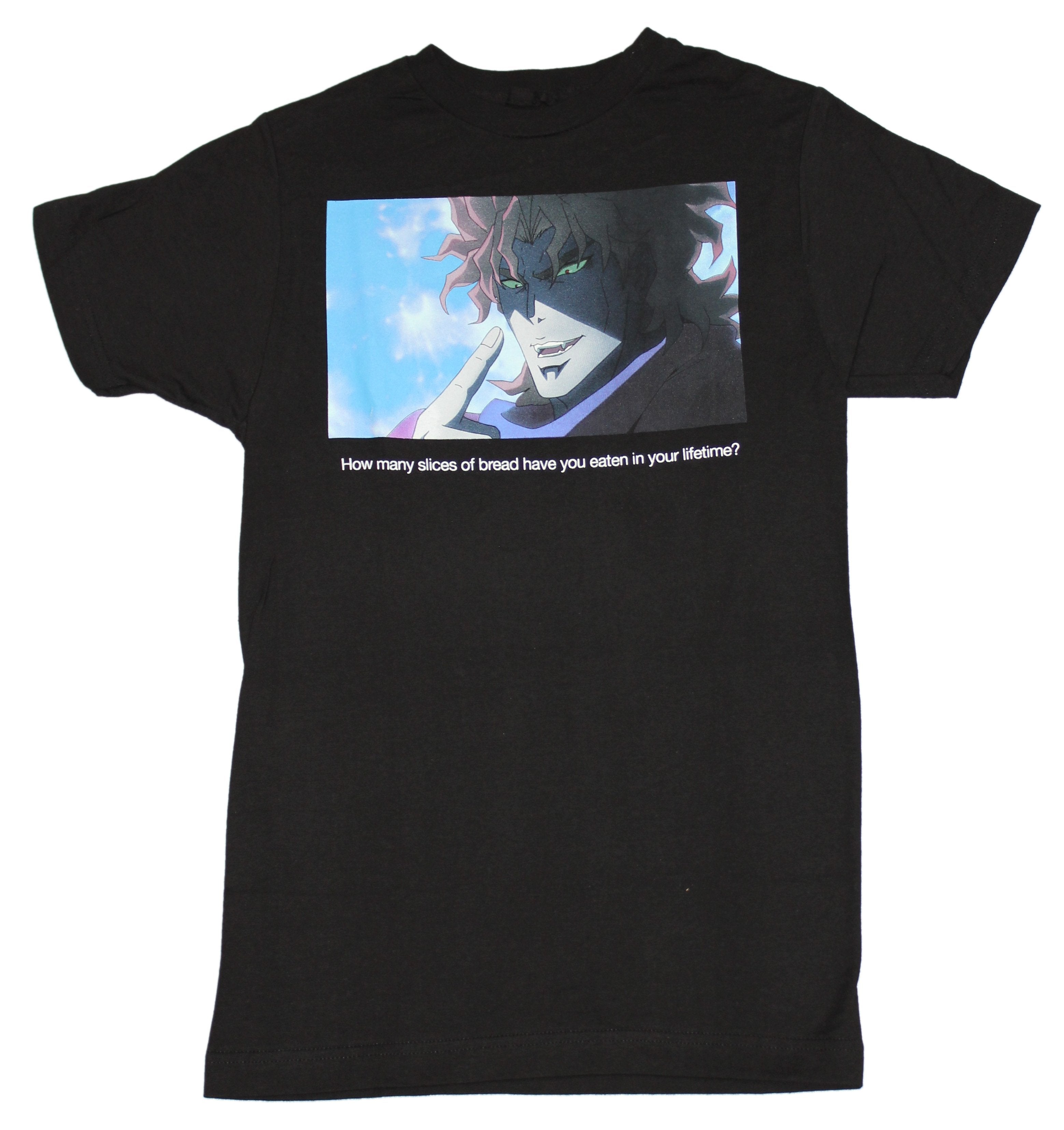Jojo's Bizarre Adventure Mens T-Shirt - How Many Pieces of Bread Dio Image Hoodie, Sweatshirt | CiraTrend.com