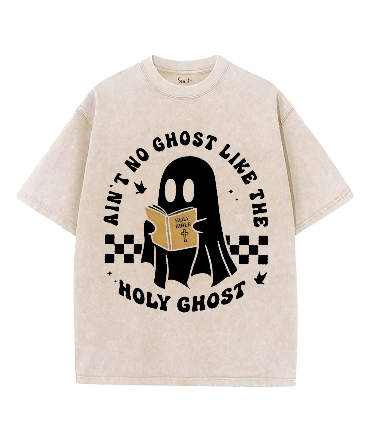 Holy Ghost Washed Christian T-Shirts, Hoodie, Sweatshirt