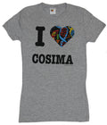 Orphan Black Girls Juniors T-Shirt - I Heart Cosima DNA HELIX  Image Hoodie, Sweatshirt | CiraTrend.com