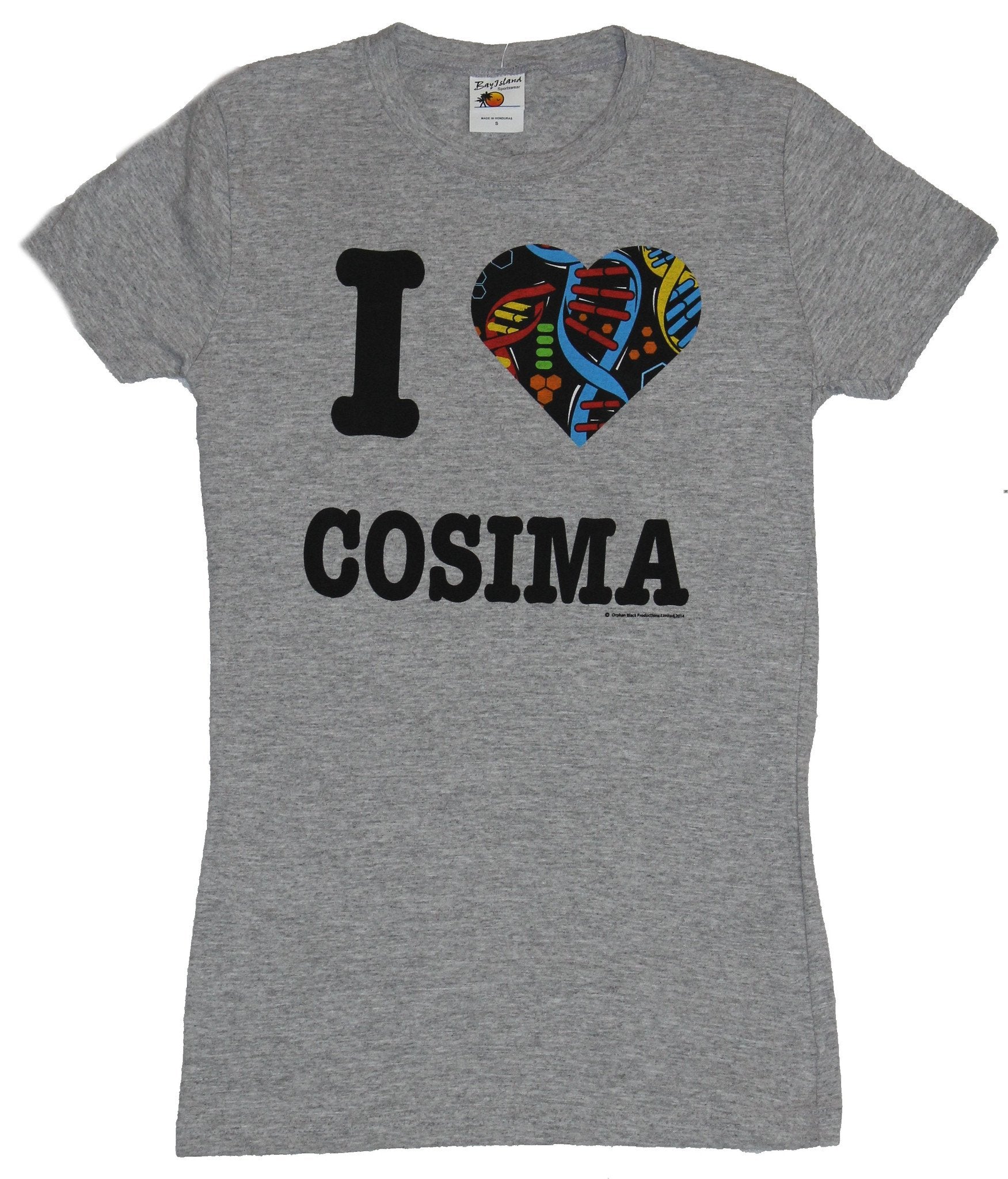Orphan Black Girls Juniors T-Shirt - I Heart Cosima DNA HELIX  Image Hoodie, Sweatshirt | CiraTrend.com