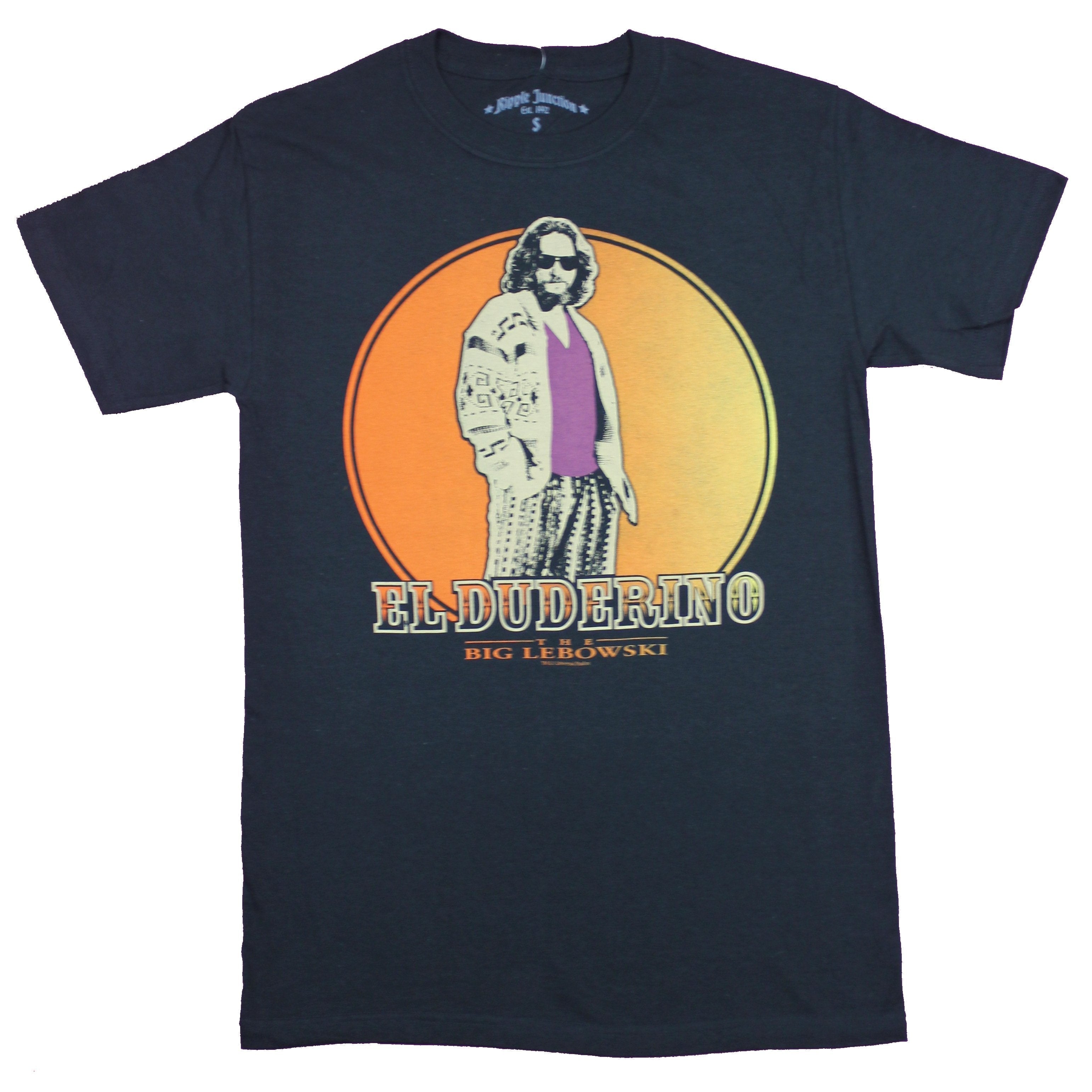 The Big Lebowski Mens T-Shirt  - El Duderino Sunset Style Image Hoodie, Sweatshirt | CiraTrend.com