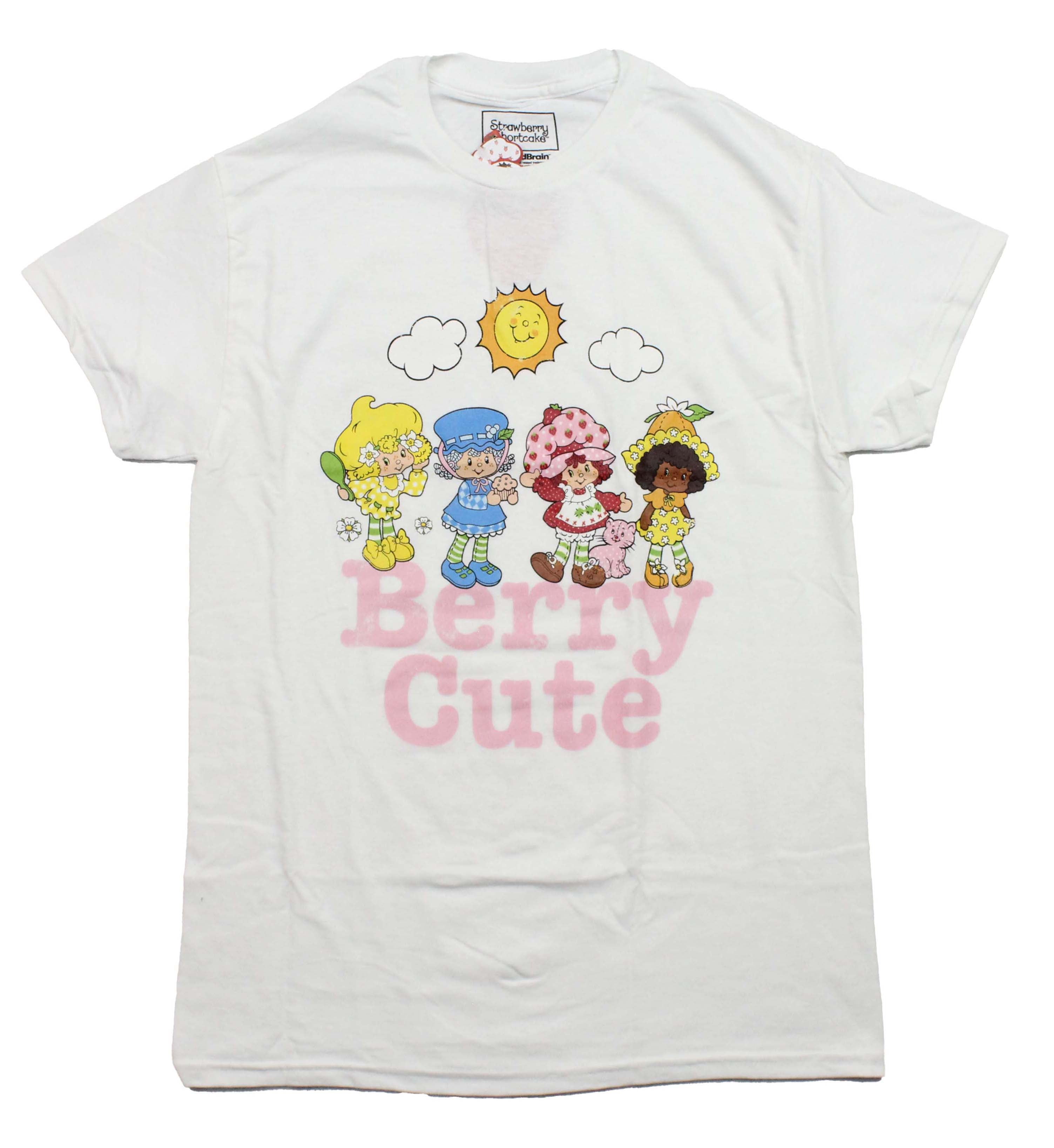 Strawberry Shortcake Mens T-Shirt - Cast over Berry Cute Hoodie, Sweatshirt | CiraTrend.com
