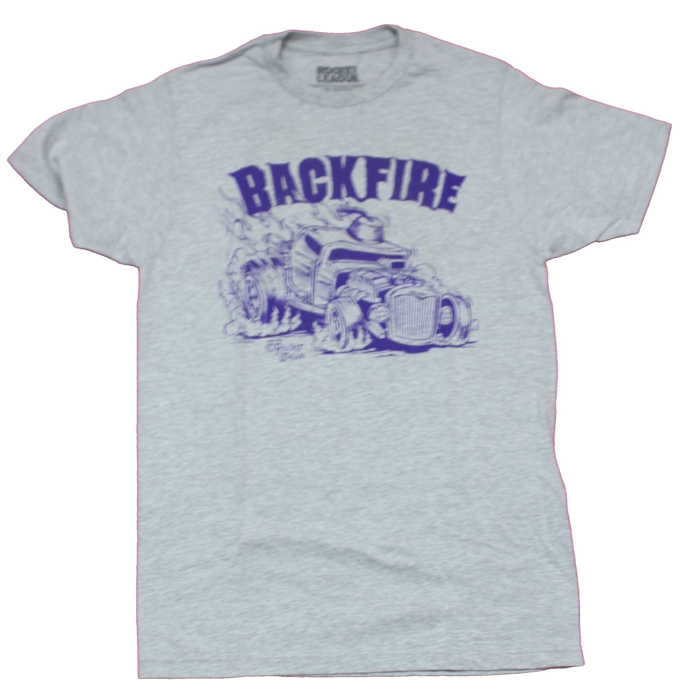 Rocket League Mens T-Shirt  - Back Fire Hot Rod Image Hoodie, Sweatshirt | CiraTrend.com