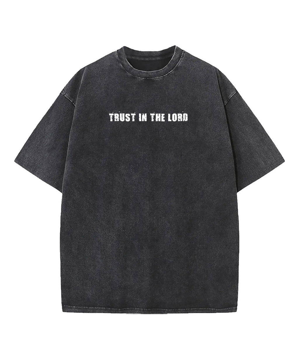 Trust In The Lord Double Sided Washed Christian T-shirt Style001 Hoodie, Sweatshirt | CiraTrend.com (Image 3)