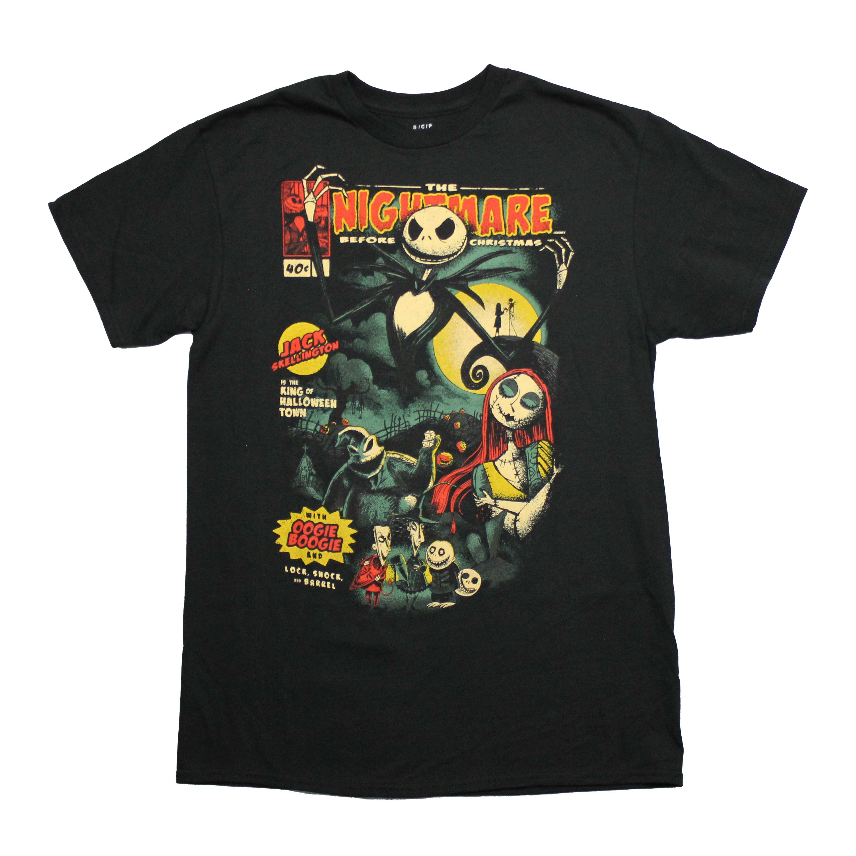 Nightmare Before Christmas Mens T-Shirt - Comic Cover Jack is the King Hoodie, Sweatshirt | CiraTrend.com