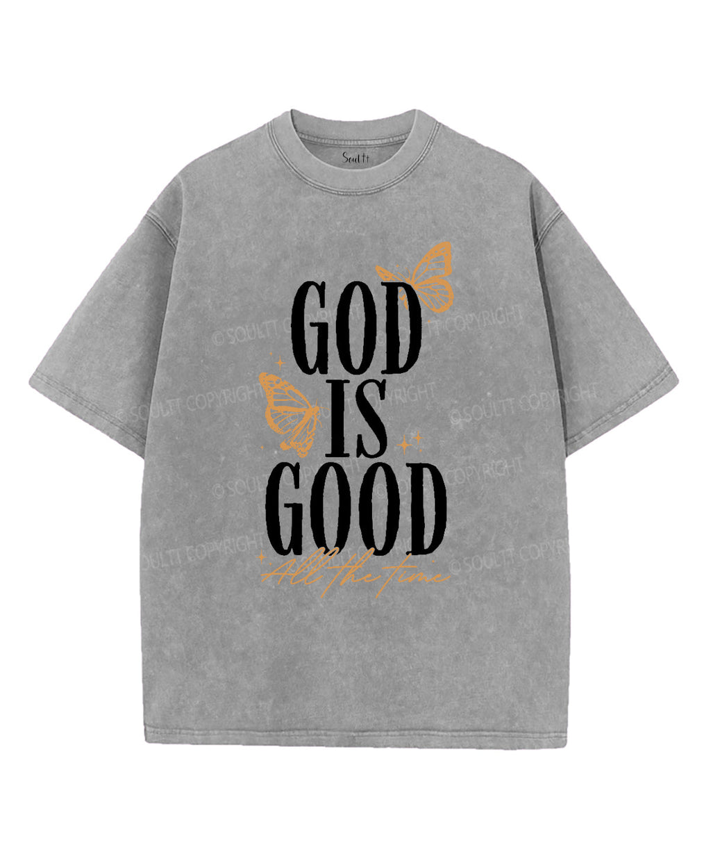 Good Is God Washed Christian T-Shirts, Hoodie, Sweatshirt