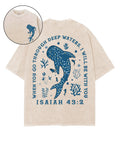 I Will Be With You Double Sided Unisex Washed Christian T-shirt Style015 Hoodie, Sweatshirt | CiraTrend.com (Image 1)