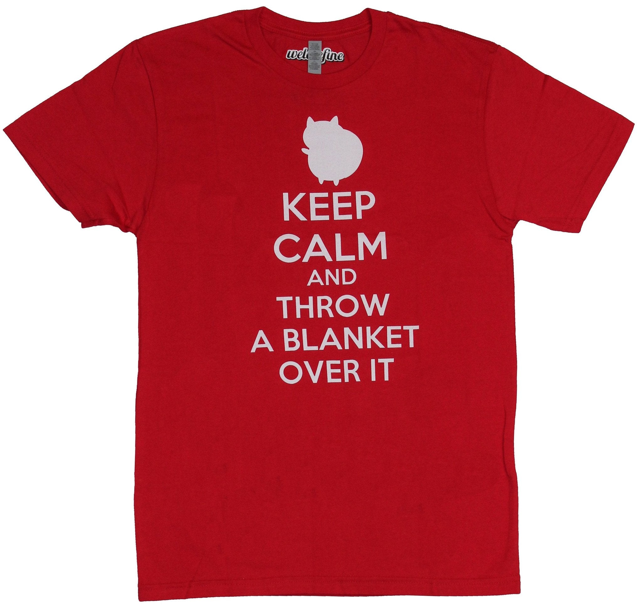 The Bravest Warriors Mens T-Shirt - Keep Calm And Throw A Blanket on It Hoodie, Sweatshirt | CiraTrend.com