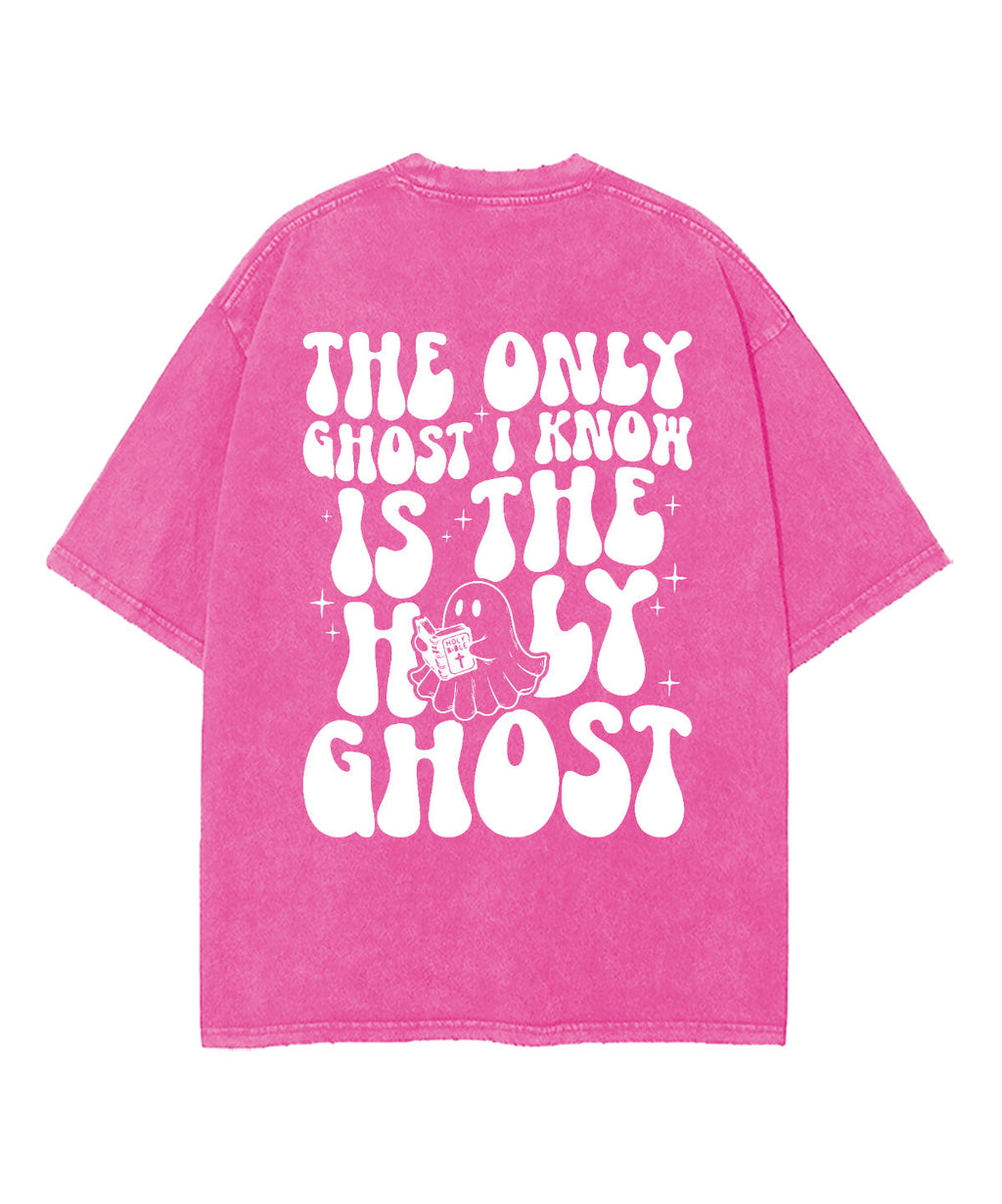 Holy Ghost Double Sided Washed Christian Style001 T-Shirts, Hoodie, Sweatshirt