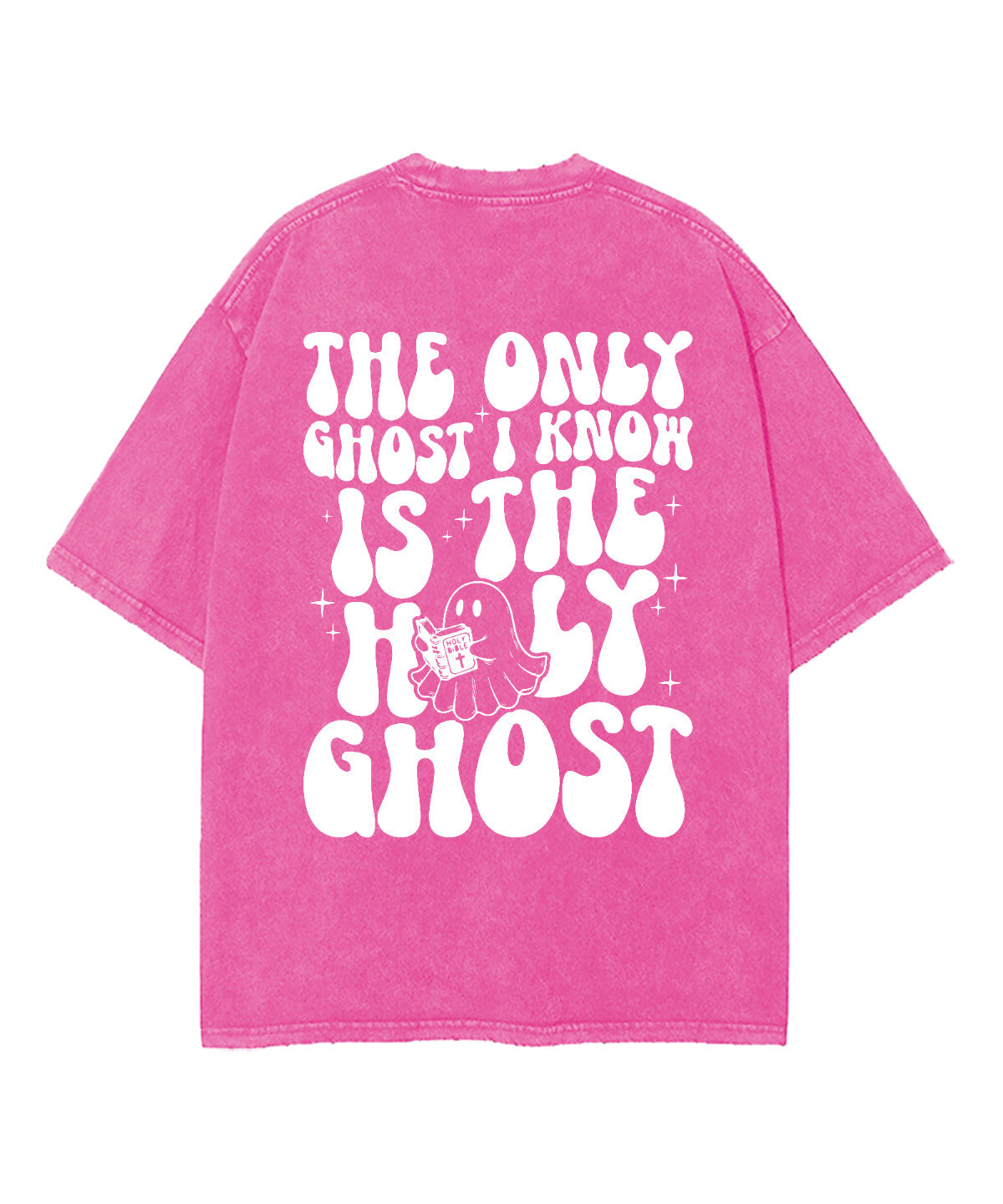 Holy Ghost Double Sided Washed Christian Style001 T-Shirts, Hoodie, Sweatshirt
