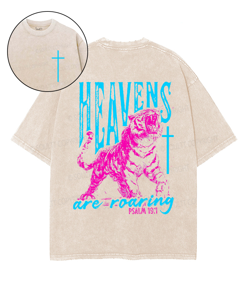 Heaven Double Sided Washed Christian T-Shirts, Hoodie, Sweatshirt