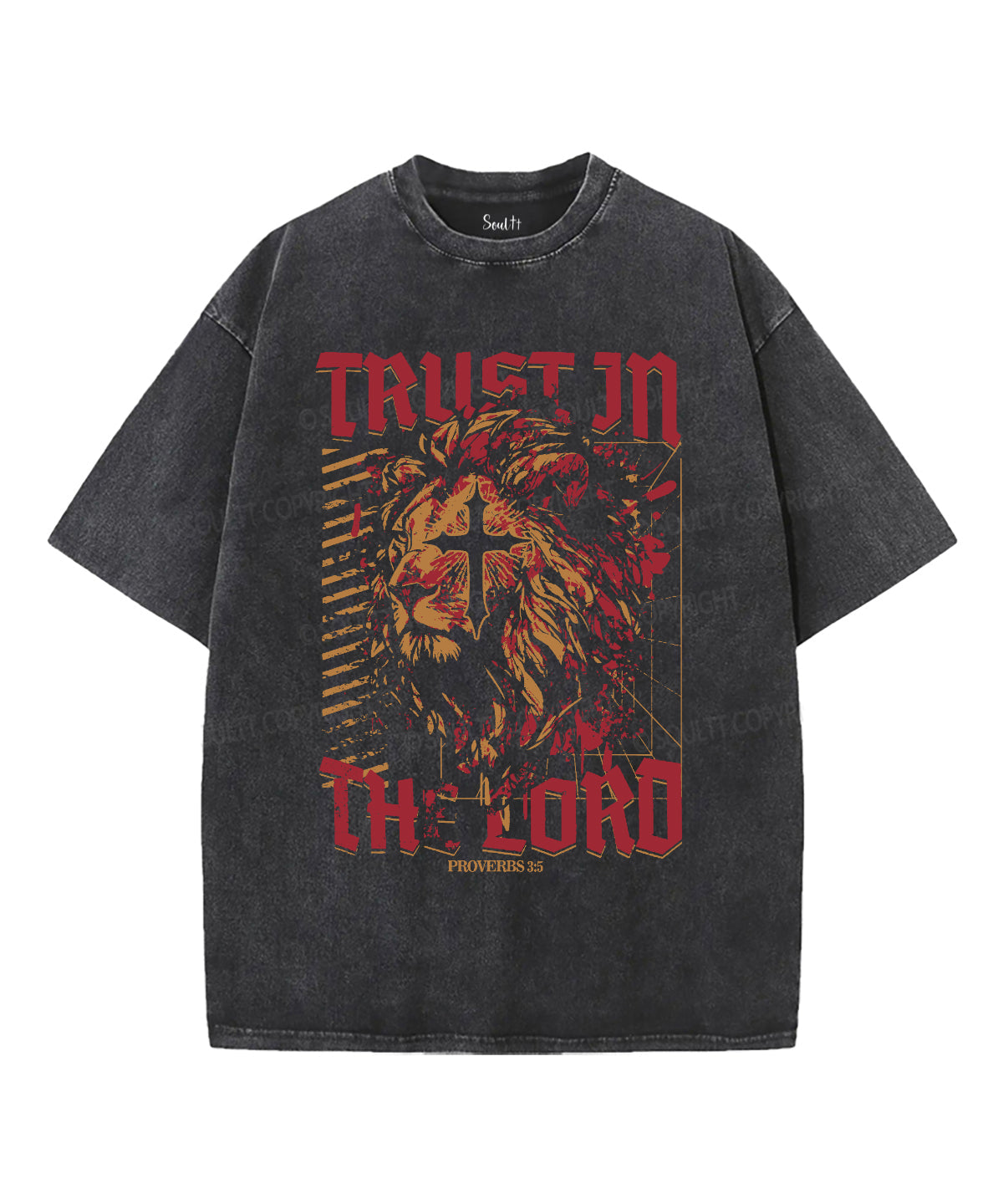 Trust In The Lord Washed Christian T-shirt Style001 Hoodie, Sweatshirt | CiraTrend.com