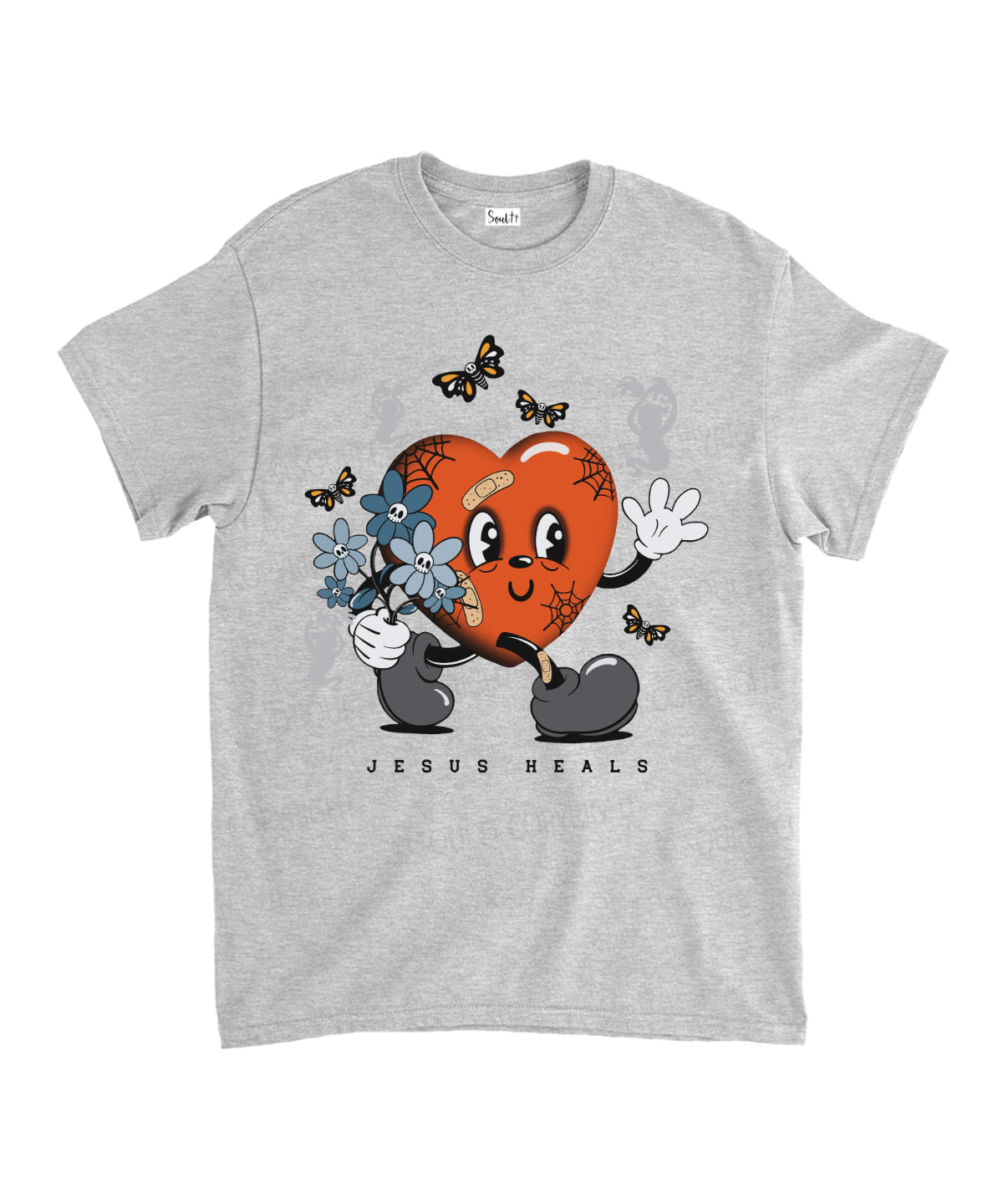 Jesus Heals Unisex Cotton Christian T-Shirt Style002 Hoodie, Sweatshirt | CiraTrend.com (Image 3)