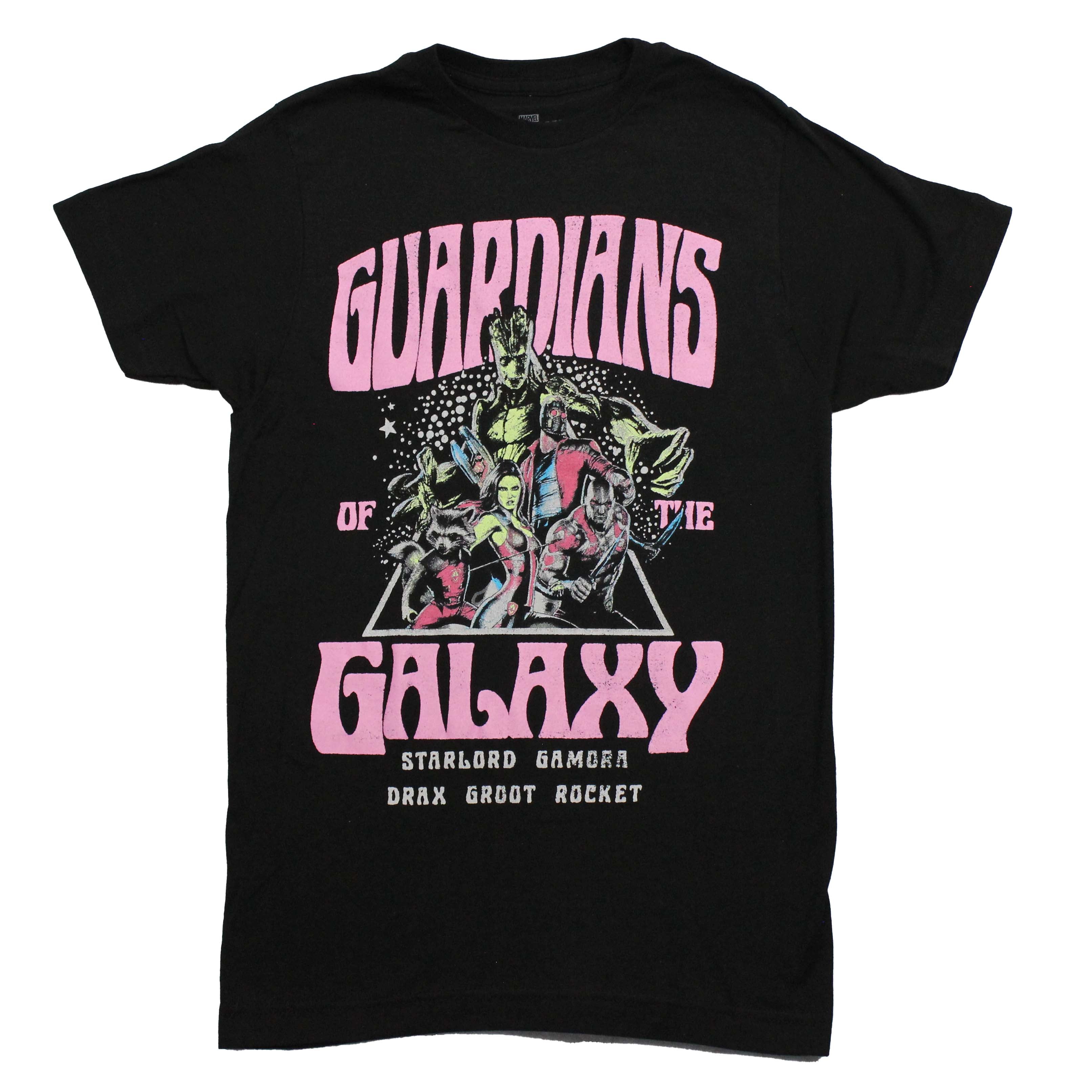 Guardians of the Galaxy Mens T-Shirt - Cast Between Pink Starlord Gamora Hoodie, Sweatshirt | CiraTrend.com