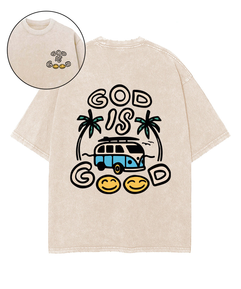 God Is Good Double Sided Washed Christian T-Shirts, Hoodie, Sweatshirt