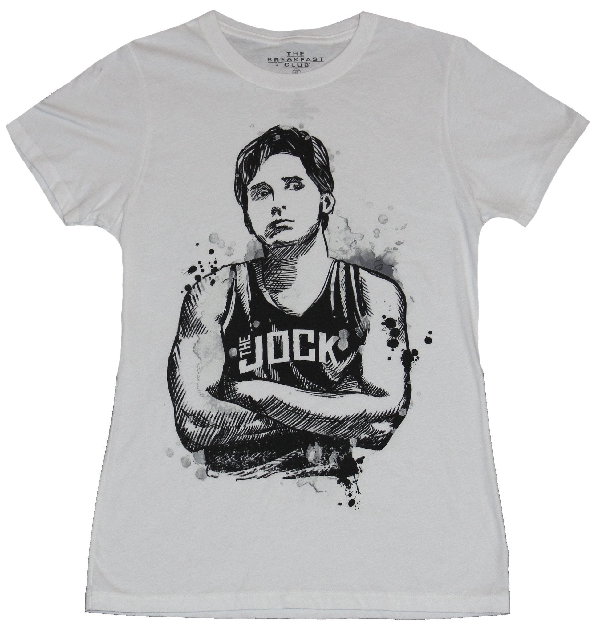 Breakfast Club Juniors Jock Artistic Sketch Image T-Shirts, Hoodie, Sweatshirt