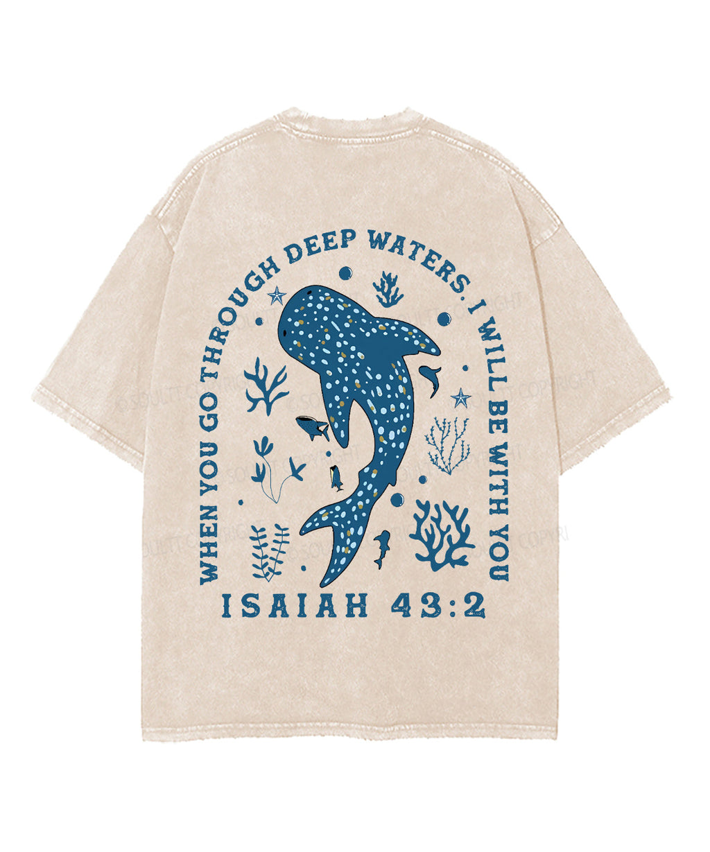 I Will Be With You Double Sided Unisex Washed Christian T-shirt Style015 Hoodie, Sweatshirt | CiraTrend.com (Image 3)