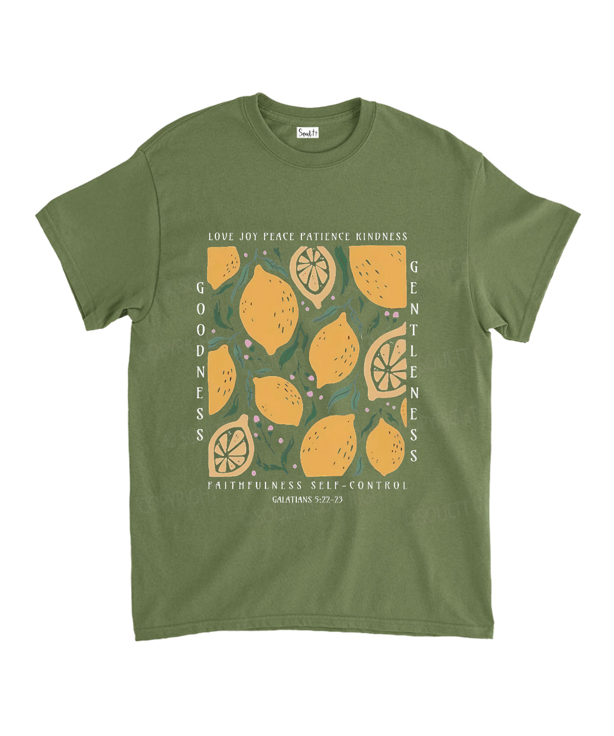 Love Joy Peace Patience Kindness Unisex Cotton Christian T-Shirt Hoodie, Sweatshirt | CiraTrend.com (Image 5)
