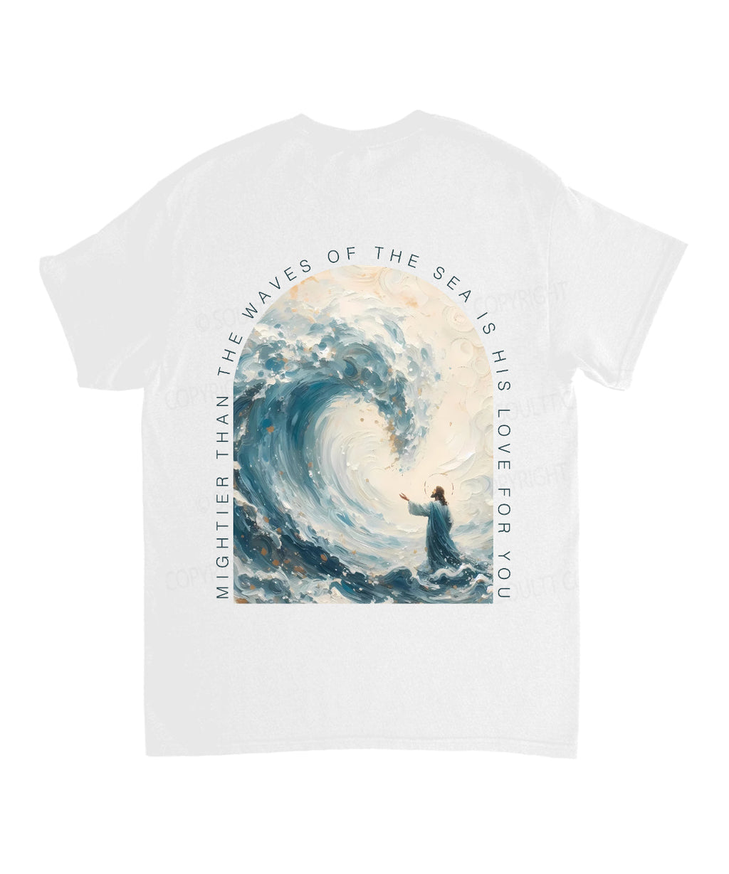 His Love For You Double Sided Unisex Cotton Christian T-Shirt Hoodie, Sweatshirt | CiraTrend.com (Image 3)