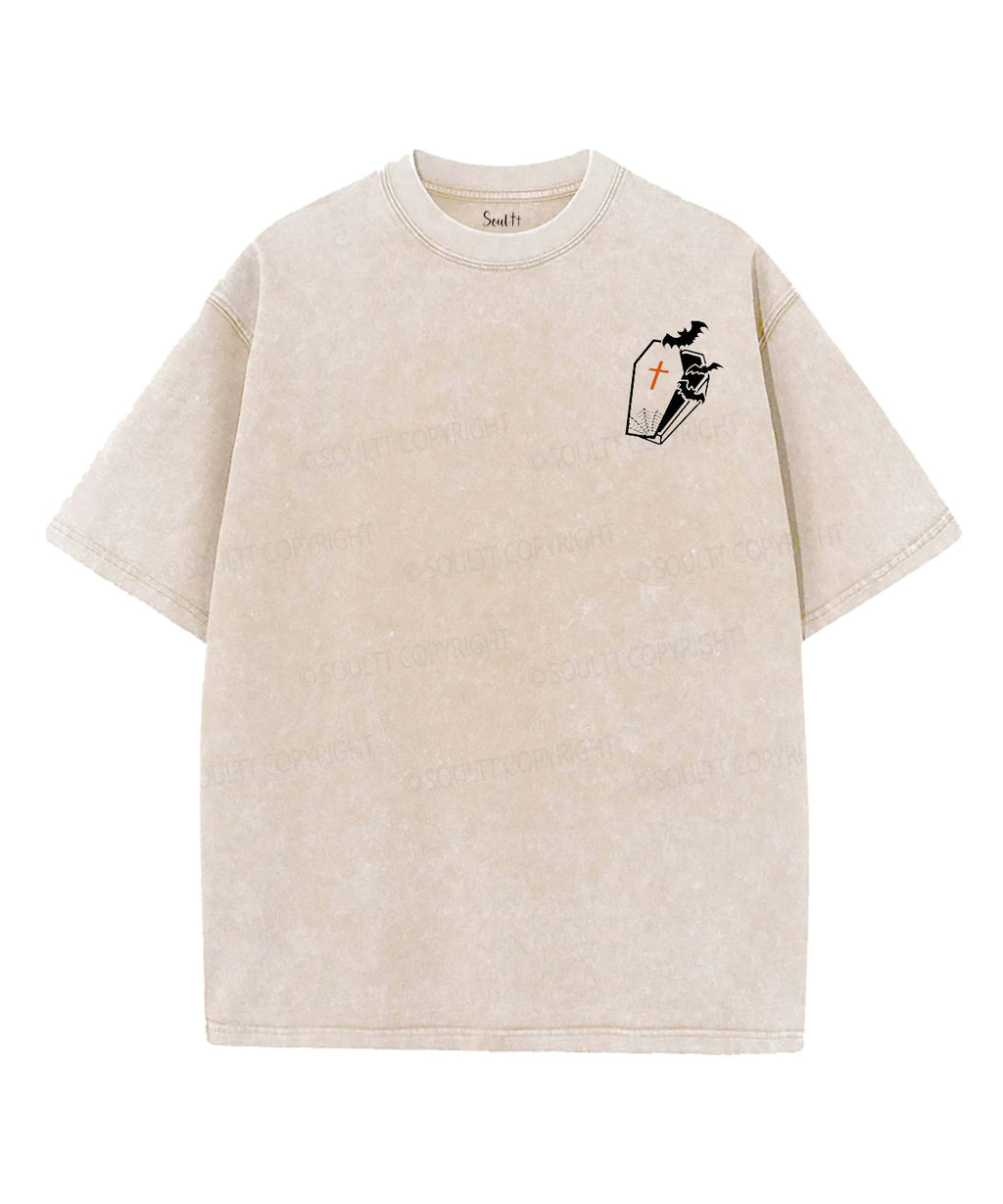 The Only Ghost Unisex Washed Christian T-shirt Hoodie, Sweatshirt | CiraTrend.com (Image 3)
