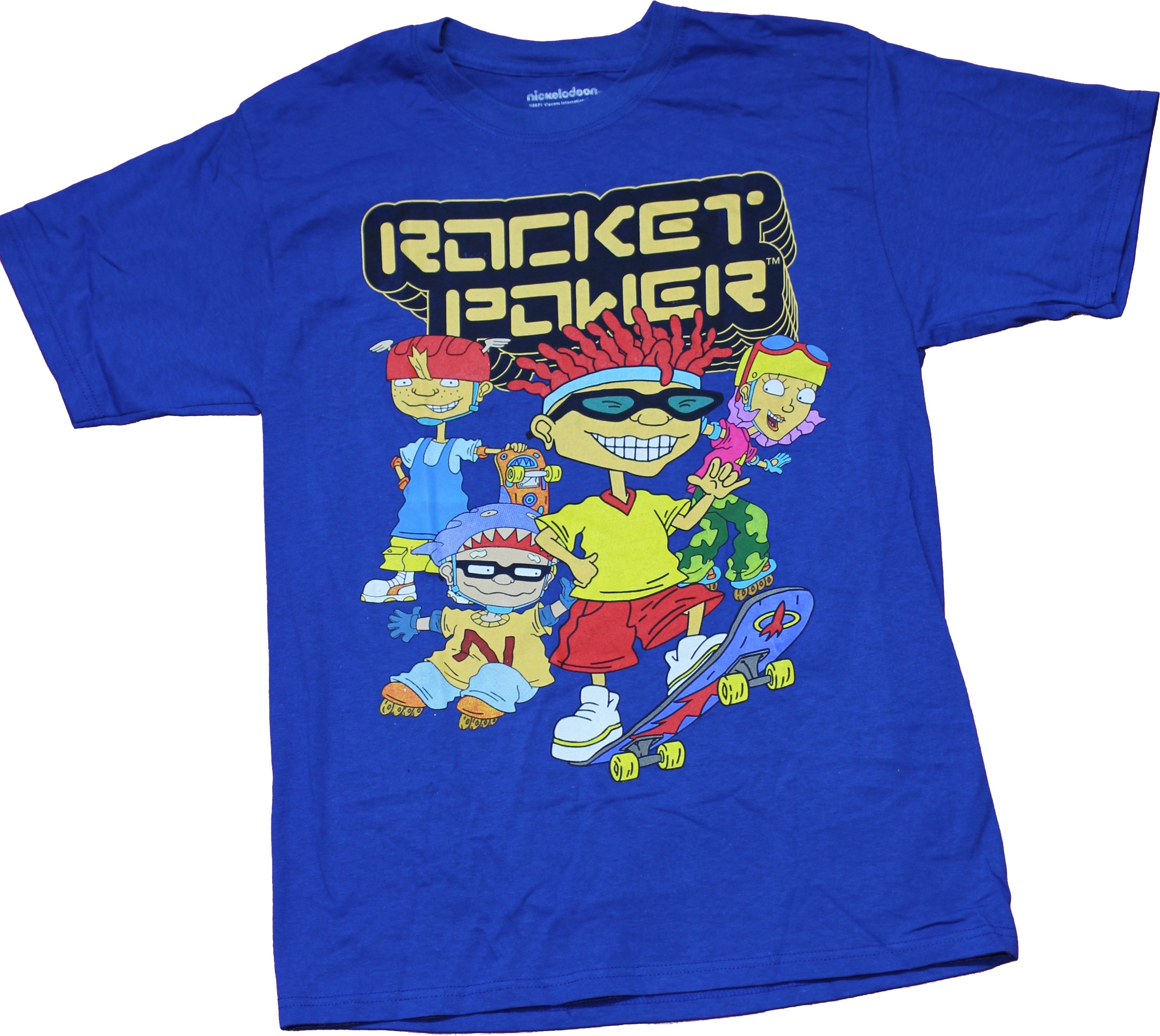 Rocket Power Mens T-Shirt - Group Under Logo Image Hoodie, Sweatshirt | CiraTrend.com