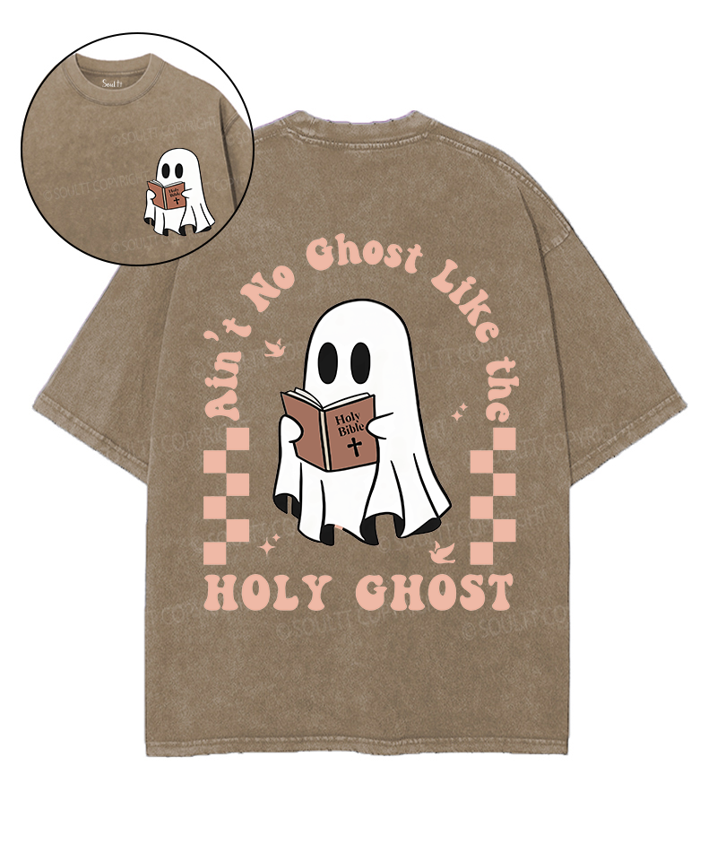 Holy Ghost Double Sided Washed Christian Style001 T-Shirts, Hoodie, Sweatshirt