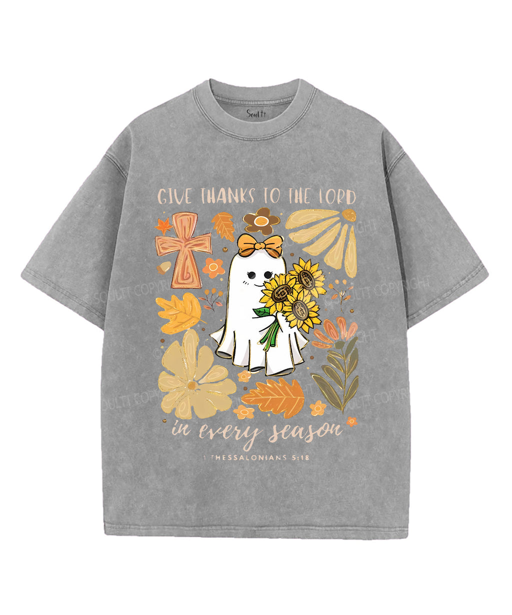 Give Thanks To The Lord Unisex Washed Christian T-shirt Style002 Hoodie, Sweatshirt | CiraTrend.com (Image 4)