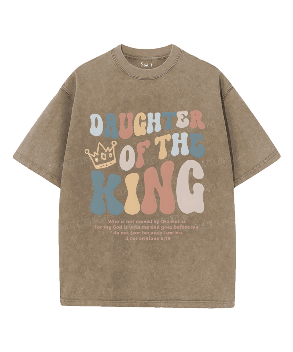 Daughter King Washed Christian Style002 T-Shirts, Hoodie, Sweatshirt