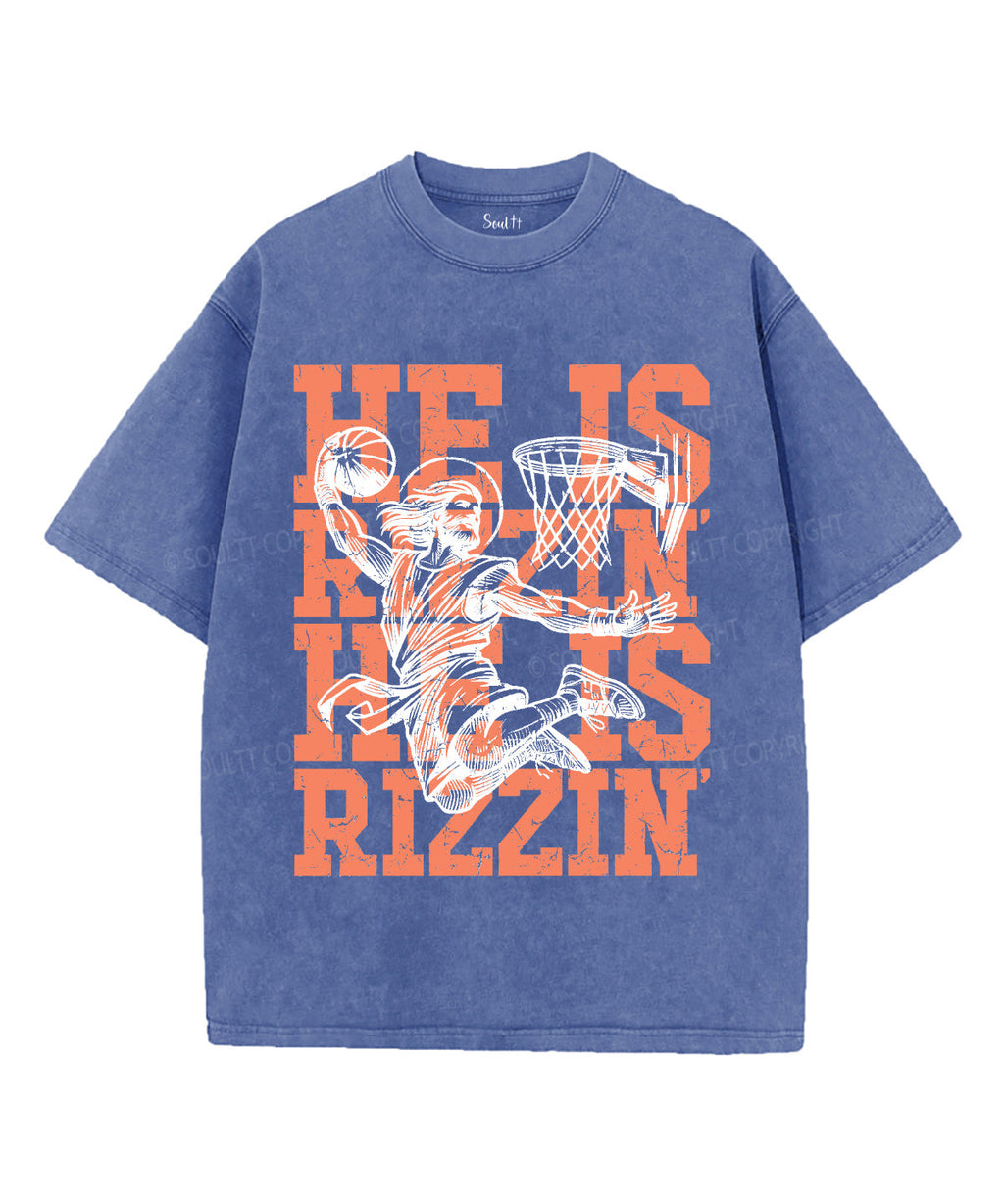 He Is Risen Unisex Washed Christian T-shirt Style008 Hoodie, Sweatshirt | CiraTrend.com (Image 3)